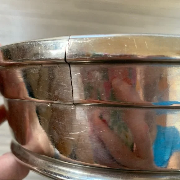 Antique G.W. Co Baby / Child Divided Warming Plate - Picture 4 of 5